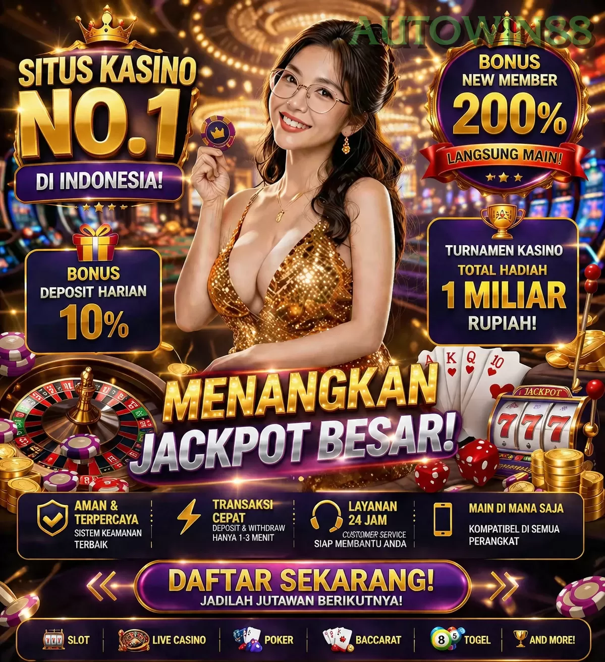 Main autowin88w Menang Jackpot Besar